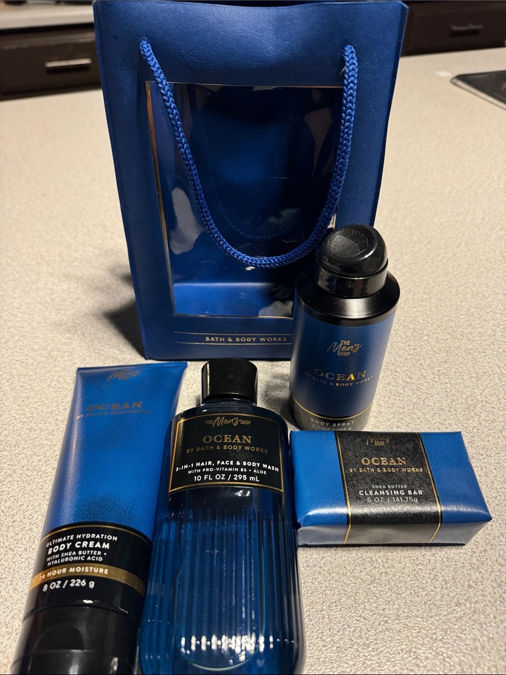 Ocean Bath & Body Works gift Set 5 piece